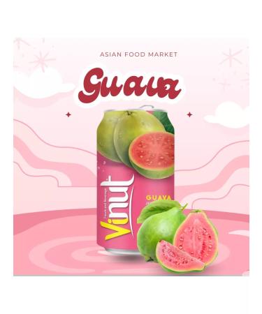 Vinut Boat is not carbonated with gouav juice 330 ml 6 pcs - Buy Online on GoSupps.com