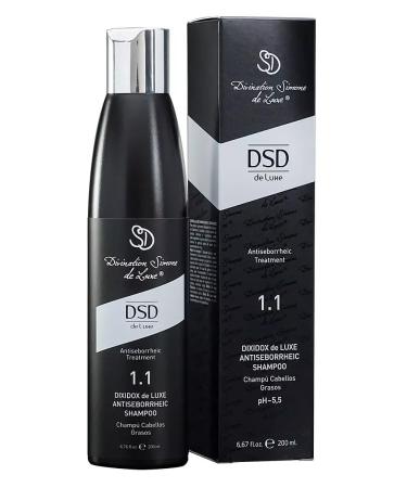 DSD DE LUXE 1.1 hair shampoo anti-seborrheic 200 ml - Buy Online on GoSupps.com
