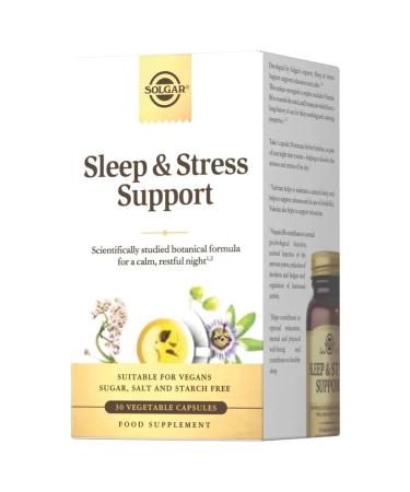 Solgar Sleep and night stress control 30 pcs - Buy Online on GoSupps.com