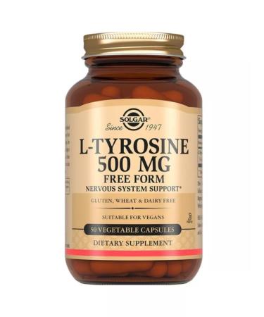 Solgar L-tyrosin 500 mg 50 capsules