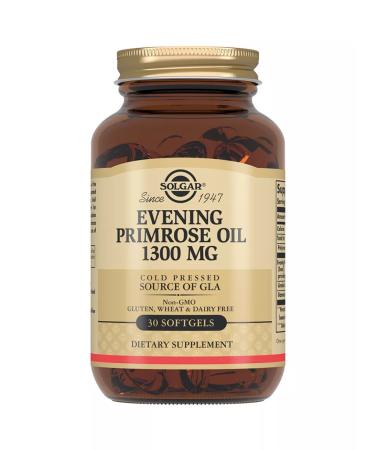Solgar oil primrose 1300 mg 30 pcs - Buy Online on GoSupps.com