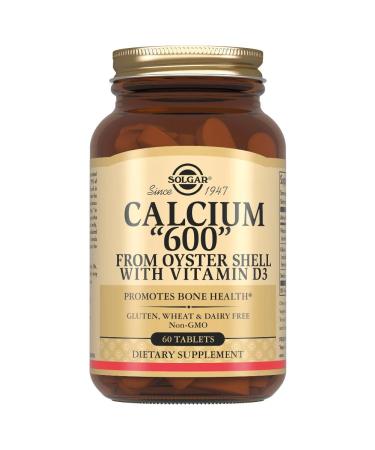 Solgar Calcium 600 of oyster shells 60 tablets