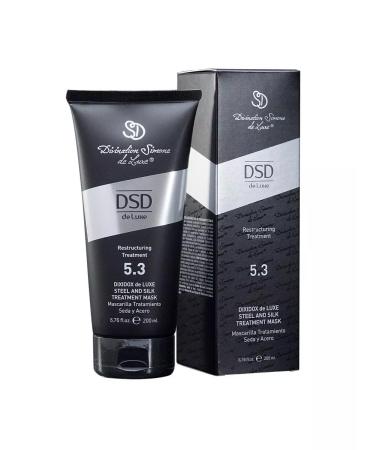 DSD DE LUXE 5.3 restoring mask steel and silk 200ml - Buy Online on GoSupps.com