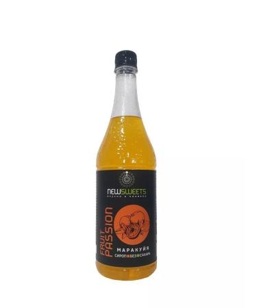 NewSweets Cocktail syrup without sugar marakuya 1000 ml - Buy Online on GoSupps.com