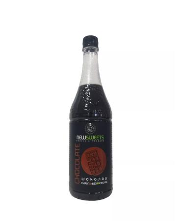 NewSweets Syrup for coffee without sugar chocolate 1000 ml - Buy Online on GoSupps.com