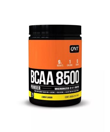 QNT BCAA amino acids 8500 powder 350 g lemon - Buy Online on GoSupps.com