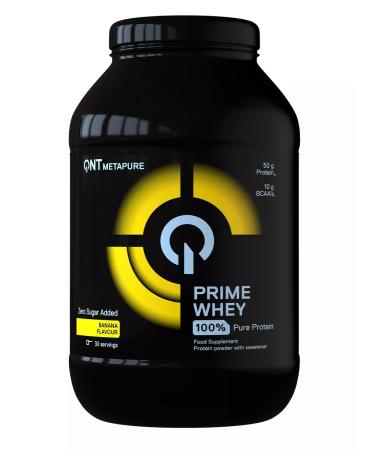 QNT Protein isolate Prime Whey Banana 908 gr - Buy Online on GoSupps.com