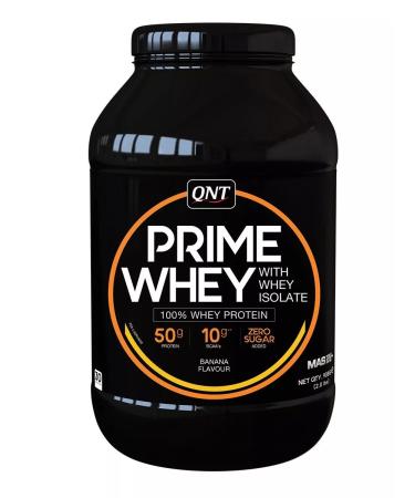 QNT Protein isolate Prime Whey Banana 908 gr - Buy Online on GoSupps.com
