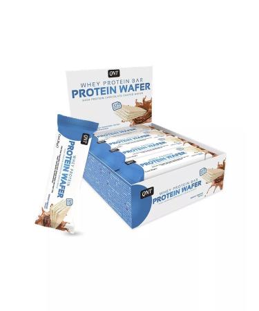QNT Protein waffles 12pcs vanilla yogurt bar - Buy Online on GoSupps.com