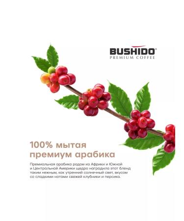 Bushido Sensei coffee in grains Polymer packaging 1000g - Buy Online on GoSupps.com