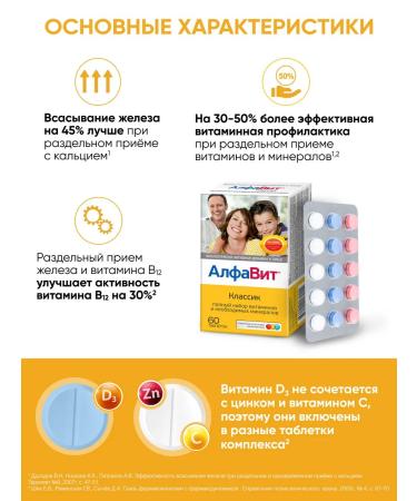 Alphabet Classic 60 tablets - Buy Online on GoSupps.com