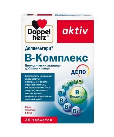Doppelherz B-complex tablets 315 mg 30 pcs