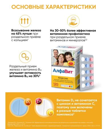 Alphabet Classic 120 tablets - Buy Online on GoSupps.com