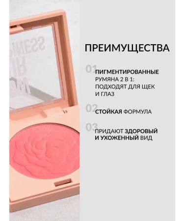Pastel Cosmetics Show Your Happiness 202 Pastel Compact Dry Blush - Buy Online on GoSupps.com