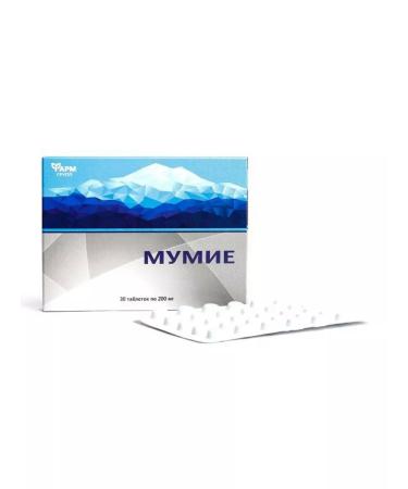 Pharmgroup Mumiye Altai 30 tab. 2 units - Buy Online on GoSupps.com