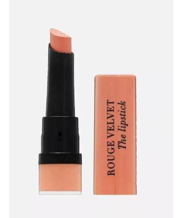 Bourjois Lipstick Rouge Velvet this Lipstick Ton No. 01 Hey Nude