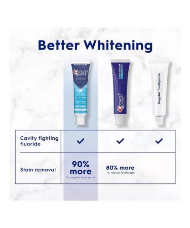 CREST 3D White Advanced Arctic Fresh - Toothpaste 93 G (3 pcs.) - Buy Online on GoSupps.com