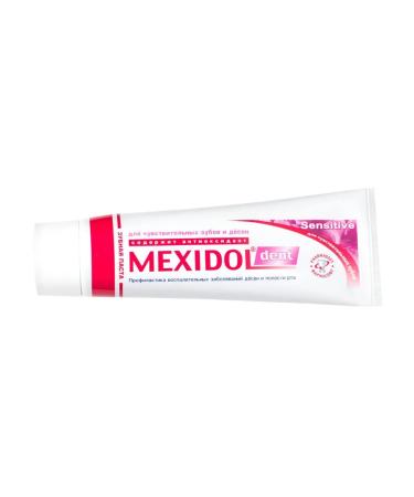 Toothpaste Mexidol Dent Sensitiv 100 g - Buy Online on GoSupps.com