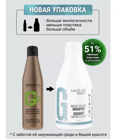 salerm Shampoo for oily hair and scalp professional - Buy Online on GoSupps.com