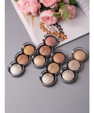 Anylady Palette of dry haylaiters for the face shiny shadows - Buy Online on GoSupps.com