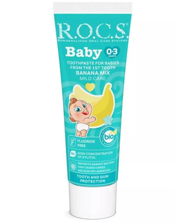ROCS Baby toothpaste Tender care 45 grams - Buy Online on GoSupps.com