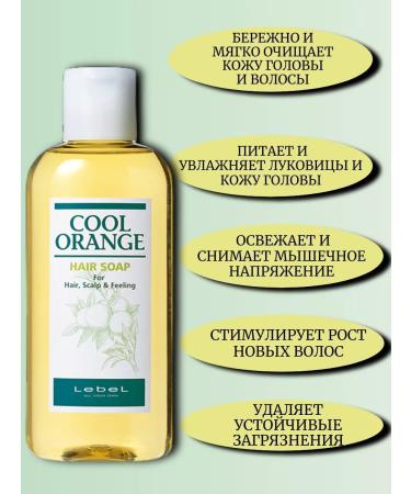 Lebel C.O. Hair Soap Cool Shampoo 200ml - Buy Online on GoSupps.com