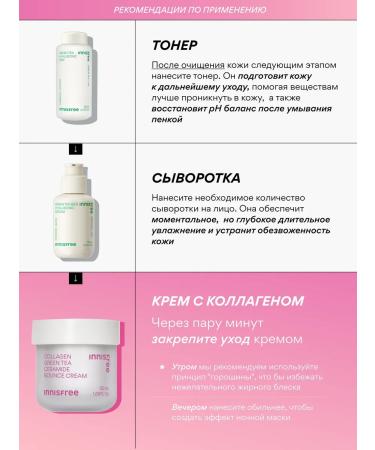 Innisfree Facial cream strengthens with collagen for skin elasticity - Buy Online on GoSupps.com