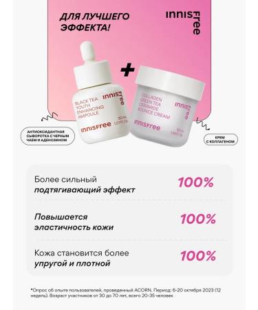 Innisfree Facial cream strengthens with collagen for skin elasticity - Buy Online on GoSupps.com