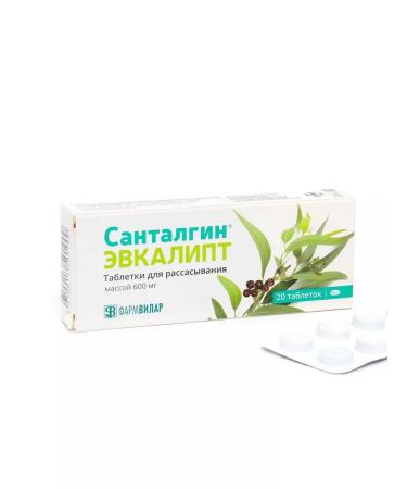 PharmVILAR Santalgin Eucalyptus tab.d Rassas # 20