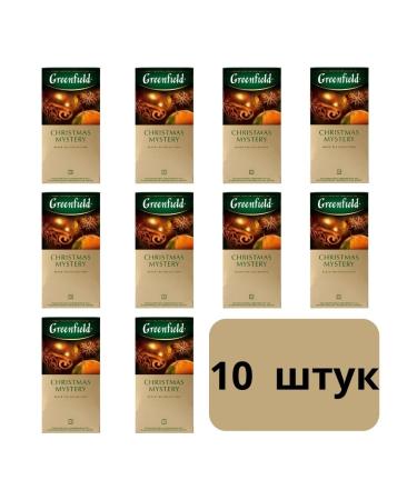 Tea black Greenfield Christmas Mystery 25 bags 10 pieces