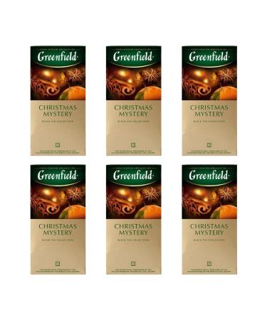 Tea black Greenfield Christmas Mystery 25 bags 6 pieces