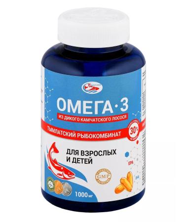 Salmonica Omega 3 1000 mg dietary supplement from wild Kamchatka salmon 320 capsules - Buy Online on GoSupps.com