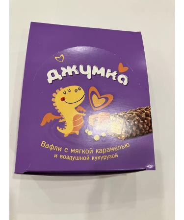 KDV Batonchik "Jumka" with air corn 37 g 15 pcs - Buy Online on GoSupps.com