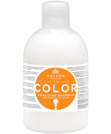 Kallos Cosmetics Color shampoo for dyed hair 1l. -2 pcs - Buy Online on GoSupps.com