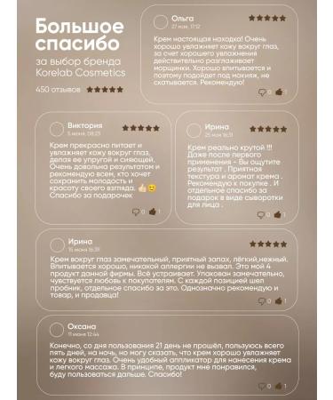 KoreLab Cream around the eyes and eyelids from wrinkles of anti -aging Korea - Buy Online on GoSupps.com