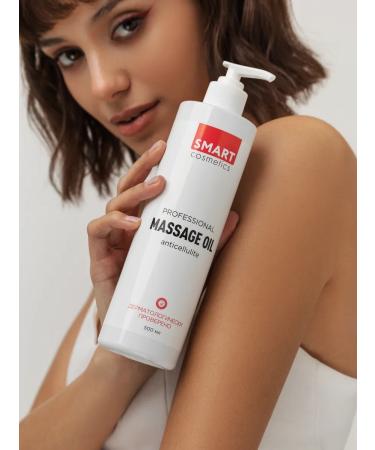 Smart Cosmetics Massage oil moisturizing anti -cellulite 500 ml - Buy Online on GoSupps.com
