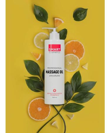 Smart Cosmetics Massage oil moisturizing anti -cellulite 500 ml - Buy Online on GoSupps.com