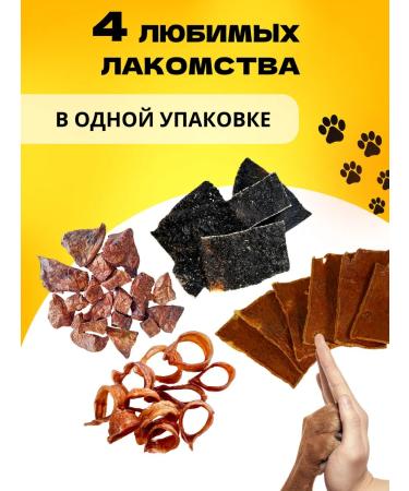 Hashtag A set of dogs for dogs 4V1 200 grams - Buy Online on GoSupps.com