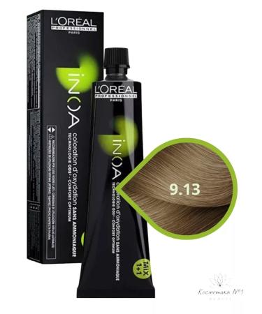 L'Oreal Professionnel Persistent hair dye Inoa Ods2 tone 9.13 60 ml - Buy Online on GoSupps.com
