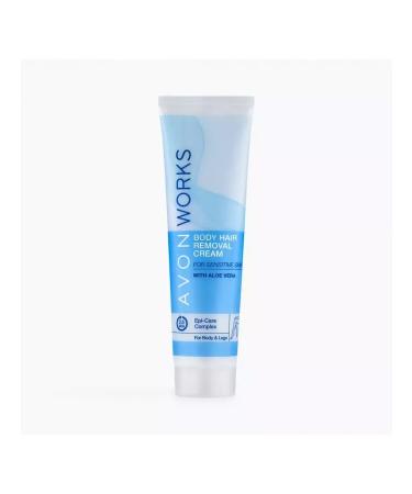 AVON Cream for depilation and shaving of the legs and body of sensitive skin - Buy Online on GoSupps.com