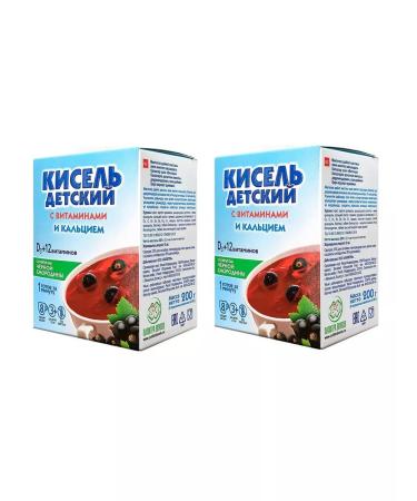Vitoshka Kisel children's black currants 200 g (8*25g) x 2pcs