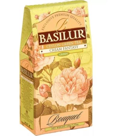 Basilur Leaf cream fantasy tea 2 pcs 100 grams - Buy Online on GoSupps.com