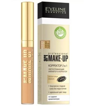EVELINE Reflected highlighter and Make-up corrector tone 05 nude