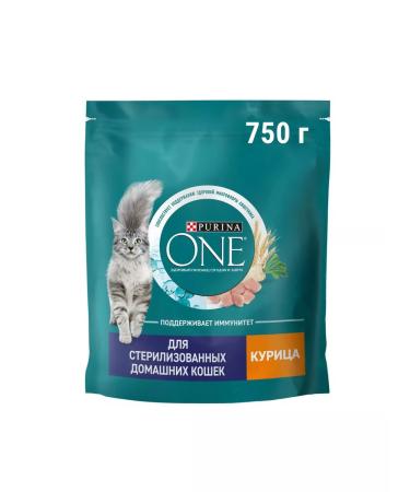 PURINA ONE Dry food of purin for sterilized cats chicken 750 grams - Buy Online on GoSupps.com
