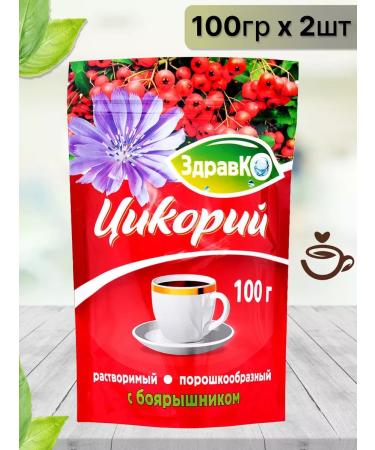 ZdravKo Chicory sublimated soluble with hawthorn 100g 2pcs