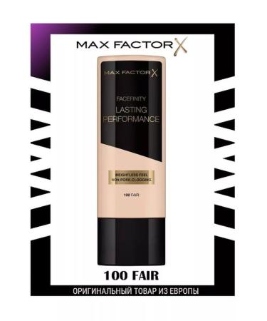 MAX FACTOR Facefinity Lasting Performance 100 Fair - Buy Online on GoSupps.com