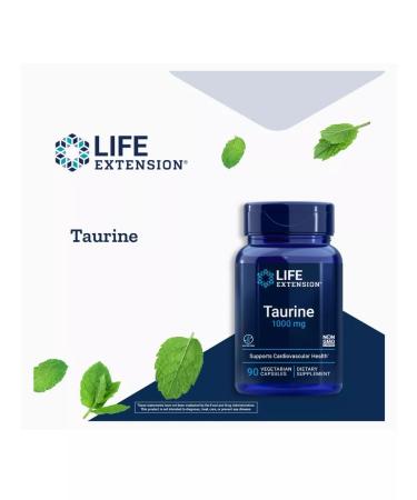 Life extension Taurine Taurin amino acid - Buy Online on GoSupps.com