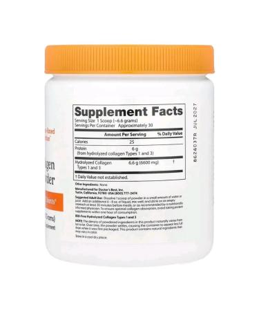 Doctor's Best Pure collagen powder 200g - Buy Online on GoSupps.com