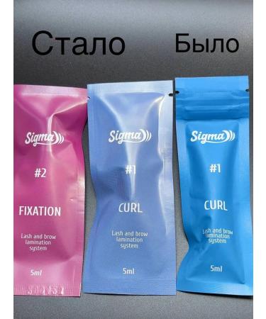 NOVEL SIGMA Sigma Compounds 1 and 2 for lamination of eyelashes and eyebrows - Buy Online on GoSupps.com