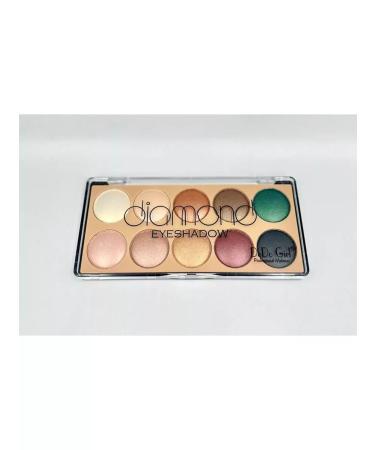 House of Cosmetics Palette shadows for Dodo Girl Diamond No. 03 10 shades - Buy Online on GoSupps.com